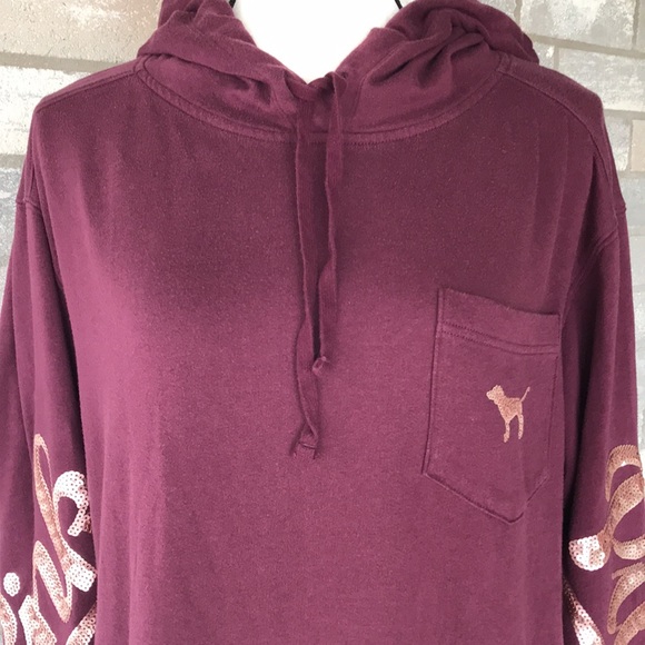 PINK by VS pullover hoodie size S/P - Picture 4 of 7